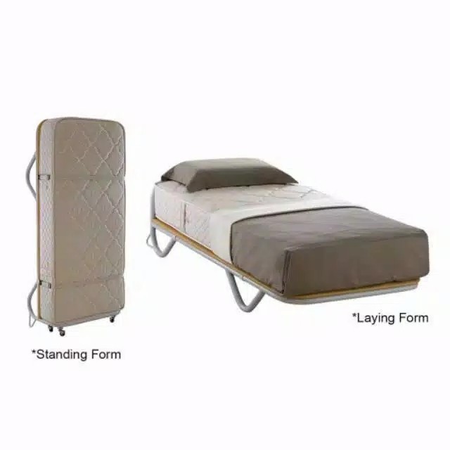 STANDING EXTRA BED FOLDING BED ROMANCE KASUR LIPAT KASUR PIKNIK