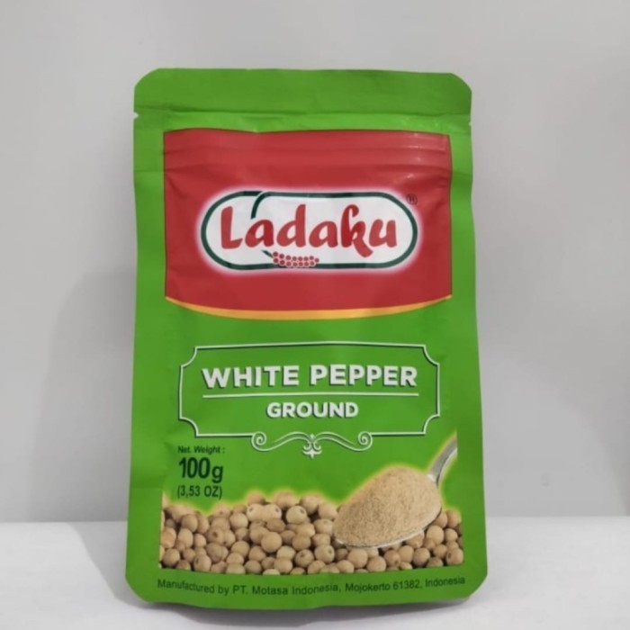 

ladaku merica bubuk 100% merica murni kemasan baru 100 gram