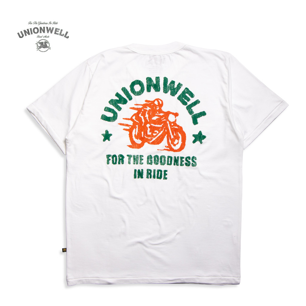 Unionwell T-shirt Original Kaos Milles White