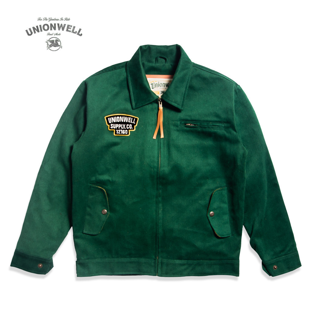 Unionwell Work Jacket Zip Code Green