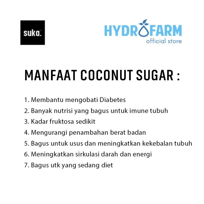 

Suka - Organic Coconut Sugar / Gula Kelapa Organik ( 350 gr )