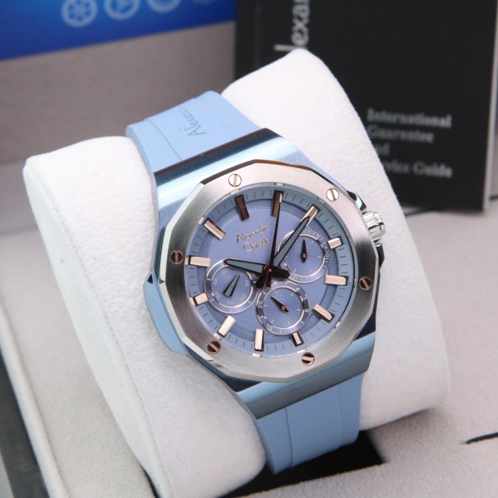 ALEXANDRE CHRISTIE AC 6675 / AC6675 BLUE WANITA ORIGINAL
