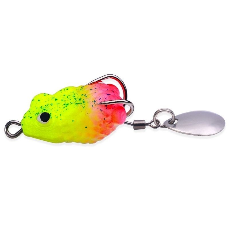 umpan casting kodok kecil nano frog casting 2.5cm 3g umpan kodok mainan dengan kemasan mika high qua
