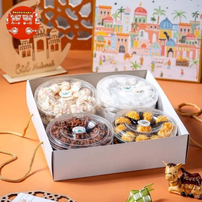 

Hampers Ramadhan Parcel Lebaran Kue Kering isi 4