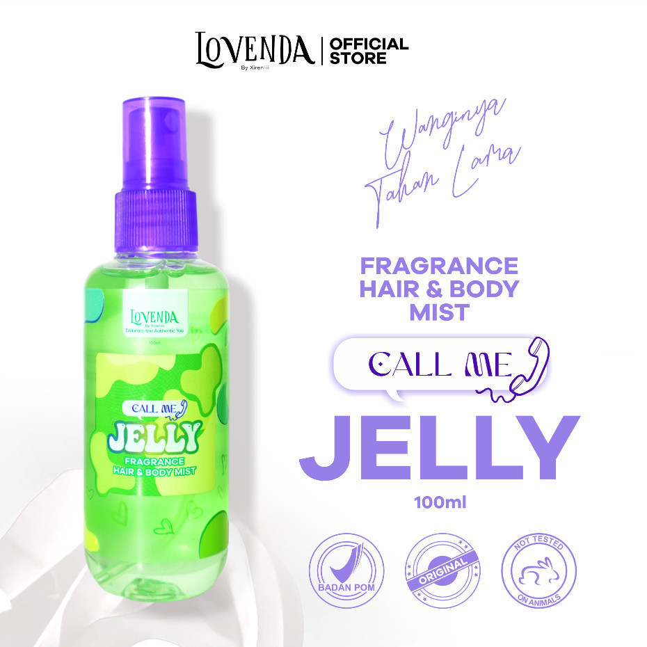Lovenda Hair & Body Mist Call Me JELLY - Fragrance Hair & Body Mist