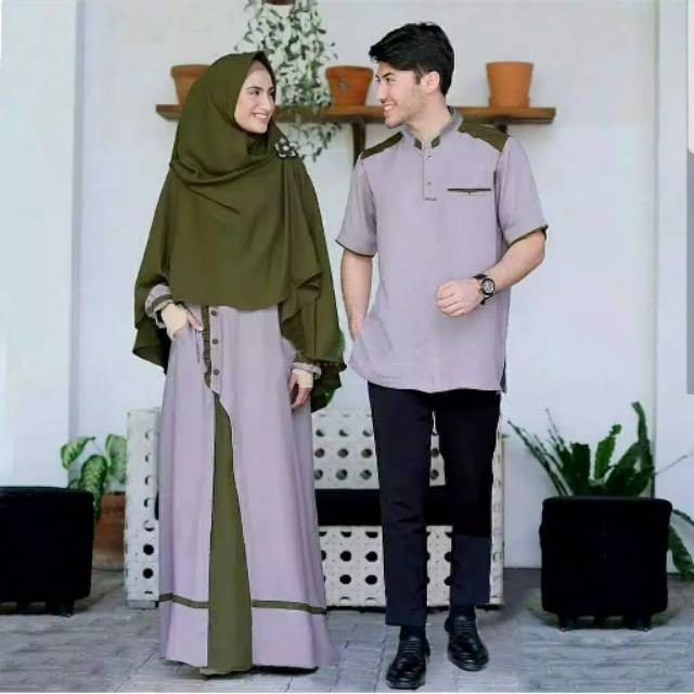 Gamis Couple Arabi Sarimbit suami istri couple suami istri / couple muslim / kapel muslim kondangan