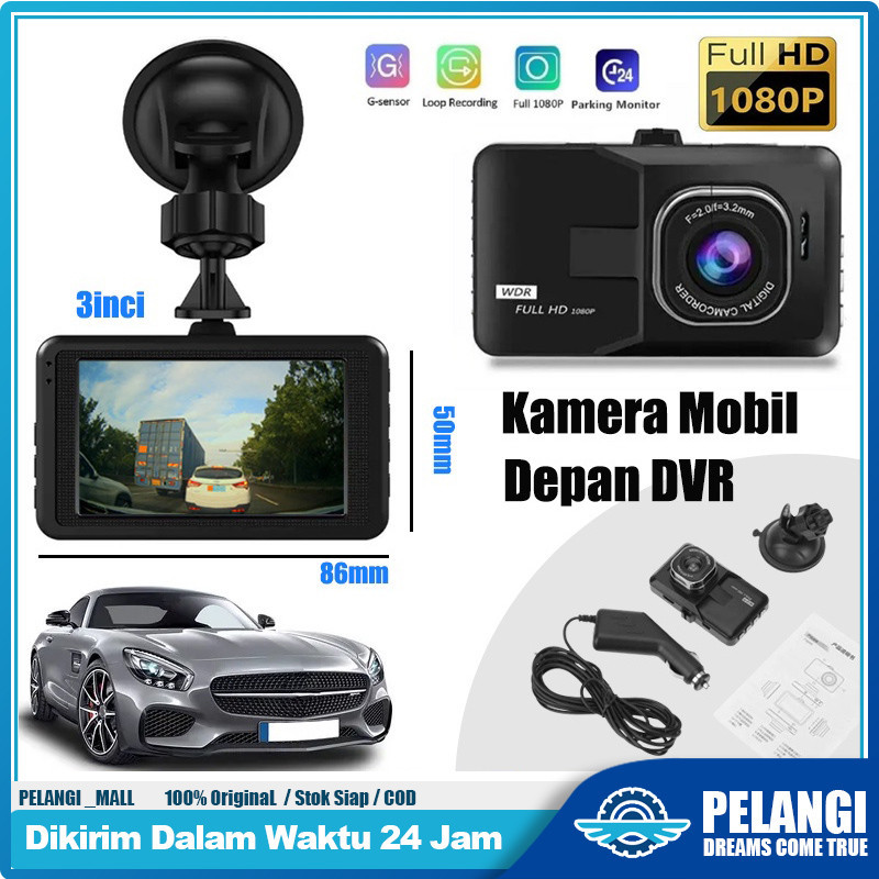 ⭐COD⭐3 inch Screen G-sensor Dash Cam Front 4K 1080P CAR DVR Wifi Video Recorder Auto Night Vision HD Loop Dashcam