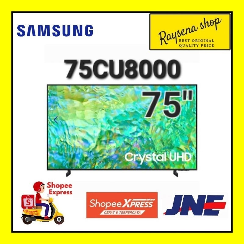 SAMSUNG 75CU8000 / UA75CU8000 4K SMART TV 75 inch 2023 series
