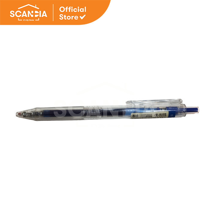 

SCANDIA Pulpen Retractable Gel Pen Blue 0.5mm 5603 (AGPH5603)