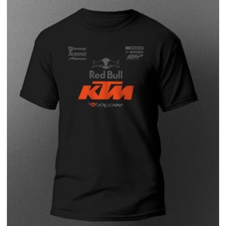 KAOS BAJU T-SHIRT RED BULL KTM SHARK BISA COD