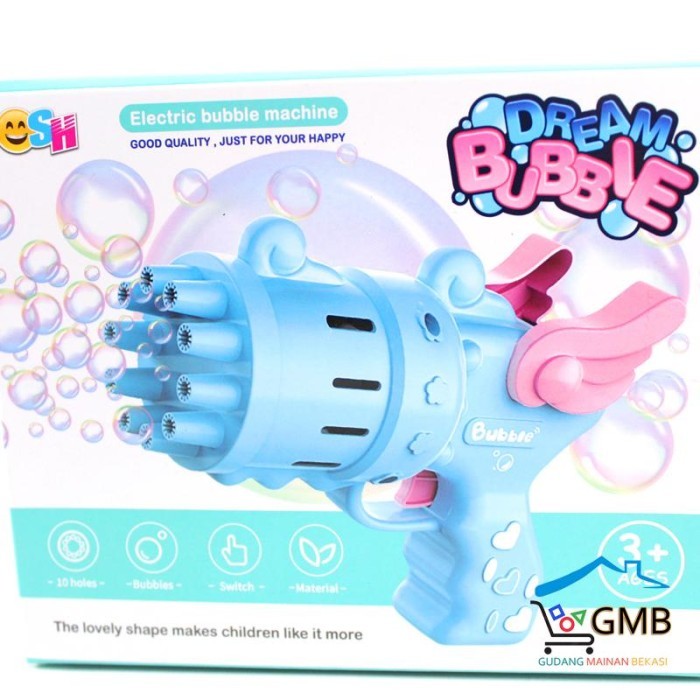 MAINAN GELEMBUNG ELEKTRIK DREAM BUBBLE SH677 MAINAN ANAK GELEMBUNG ELEKTRIK
