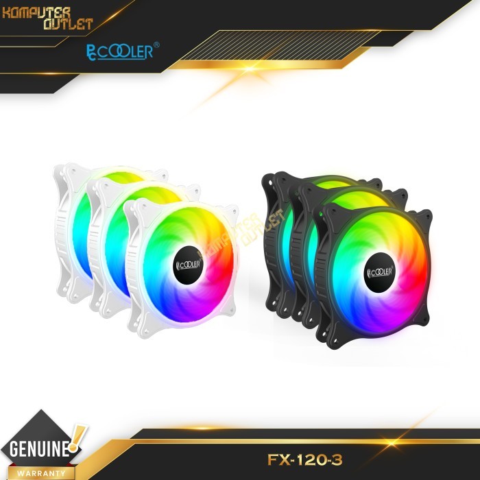 PCCooler FX-120-3 SRGB Fan  | PC Cooler FX1203 SRGB Fan