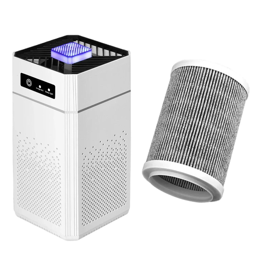 

Smart Air Purifier Negative Ions Generator H12 HEPA Filter Purification Intelligent Desktop Air Purifier