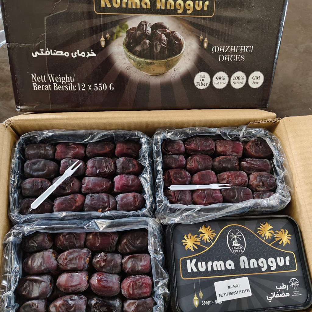 

Buah Kurma Anggur Iran Yamato