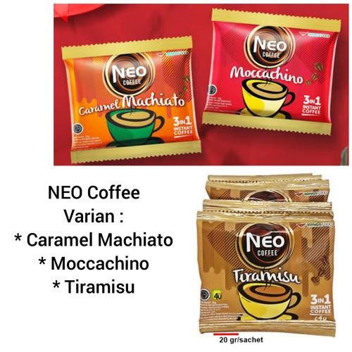 

25 pcs KOPI NEO COFFEE CARAMEL SACHET 20GR - [NEW] - JOCISHOP88 kopi
