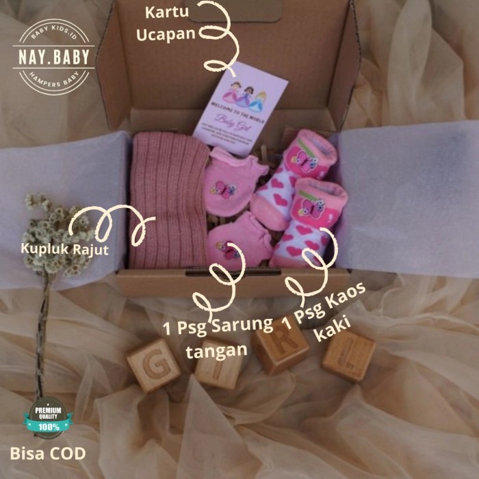 

[Terlaris] hampers bayi laki laki Dan perempuan Kado Bayi Baru lahir Hampers Baby - Star C - Girls, 0-6 bulan