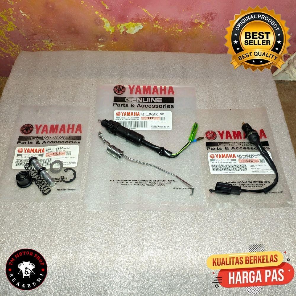 Paket Swit Switch Rem Depan Belakang + Seal Master Rem Depan Yamaha Jupiter Z, Jupiter, Vega ZR, Veg