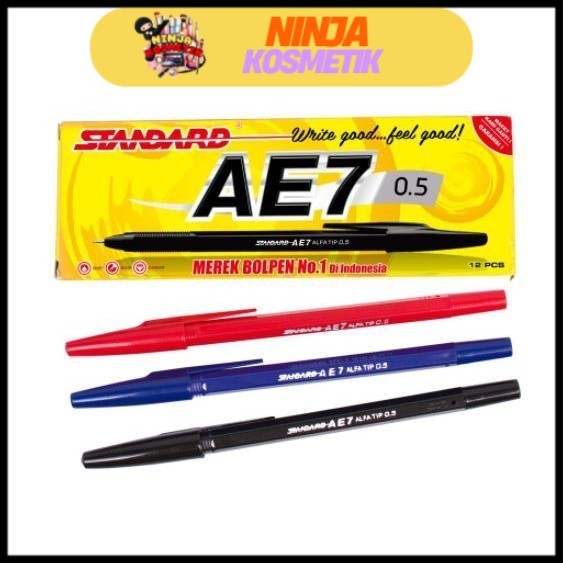 

Pulpen Standard AE7 0,5 isi 12pcs