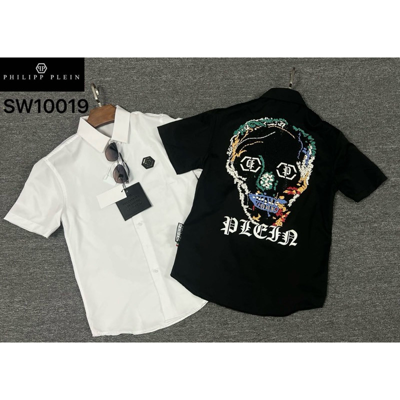 kemeja pendek pria PP PL10019 Semi Mirror Import