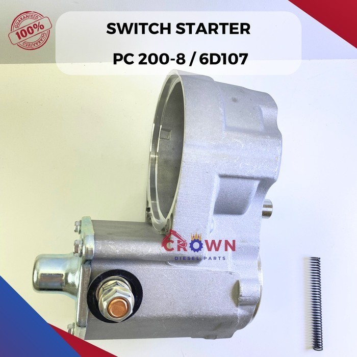Solenoid Switch Starter PC200-8 PC 200-8 6D107 berkualitas
