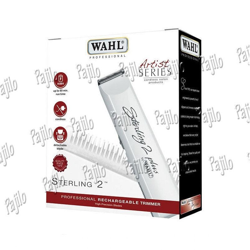 PROMO ORIGINAL USA Wahl Sterling Two 2 Plus Tanpa kabel Cordles Alat Mesin Cukur Rambut Hair Clipper