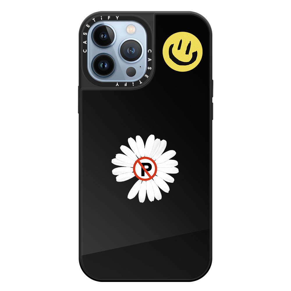 Ο CASETi G-DRAGON GD PEACEMINUSONE Daisy Hard Plastic Acrylic Mirror Case Cover For iPhone 11 16 12 