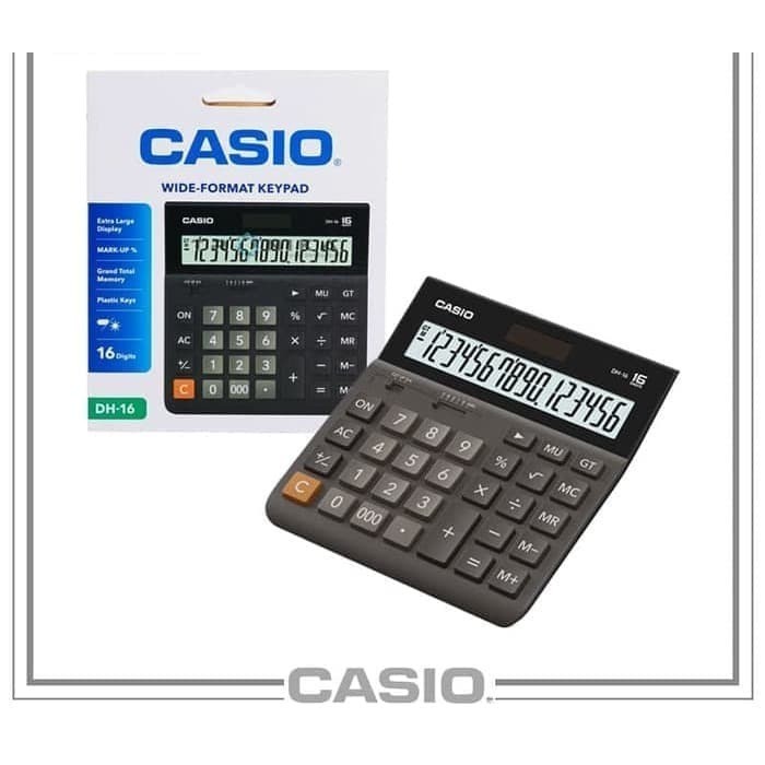 

KALKULATOR CASIO DH-16 BLACK