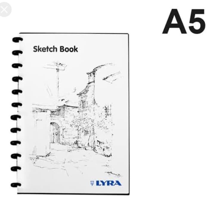 

BUKU GAMBAR/SKETCH BOOK LYRA A5 30PAGES 9210