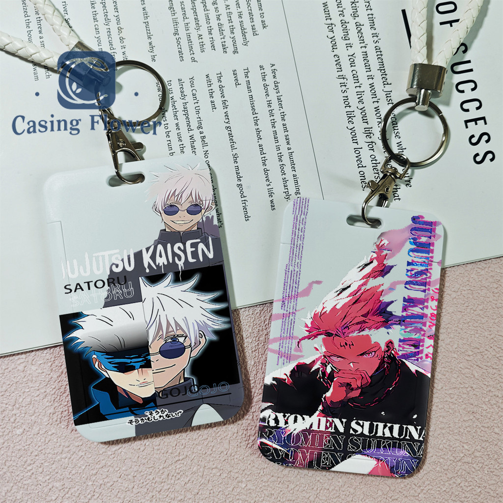 

ID Card Holder Motif Kawall Tempat Kartu Jujutsu Kaisen Gojo Satoru Photo Card Tali Lanyard Kelas Atas Mendukung Diskon Untuk Grosir Kustomisasi Hadiah Dan Merchandise Serta Pelindung Kartu Selebriti Segar Bunga Lili Air Koi Gaya Kuno