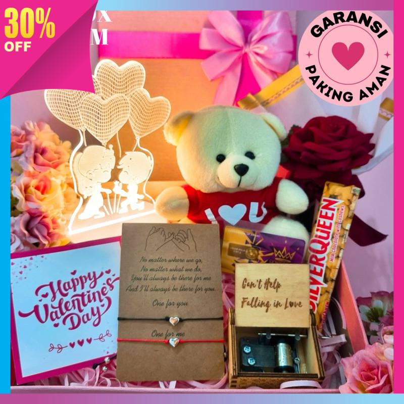 

Kado Cantik Unik Hampers Valentine Keren Lebaran / Hampers Valentine Premium / Kado Valentine Premium ( SWEET )