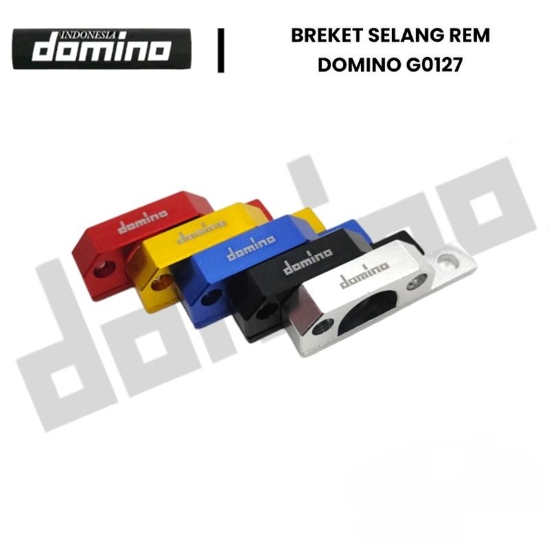 Breket Selang Rem ASLI CNC Breket Selang Rem Domino Universal AEROX NMAX BEAT VARIO PCX SCOOPY CBR