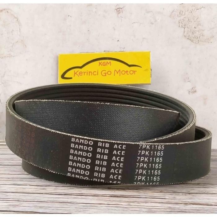 Part BANDO VAN BELT 7PK 1165 RIB BELT TALI KIPAS 7PK-1165 FAN BELT ALUR