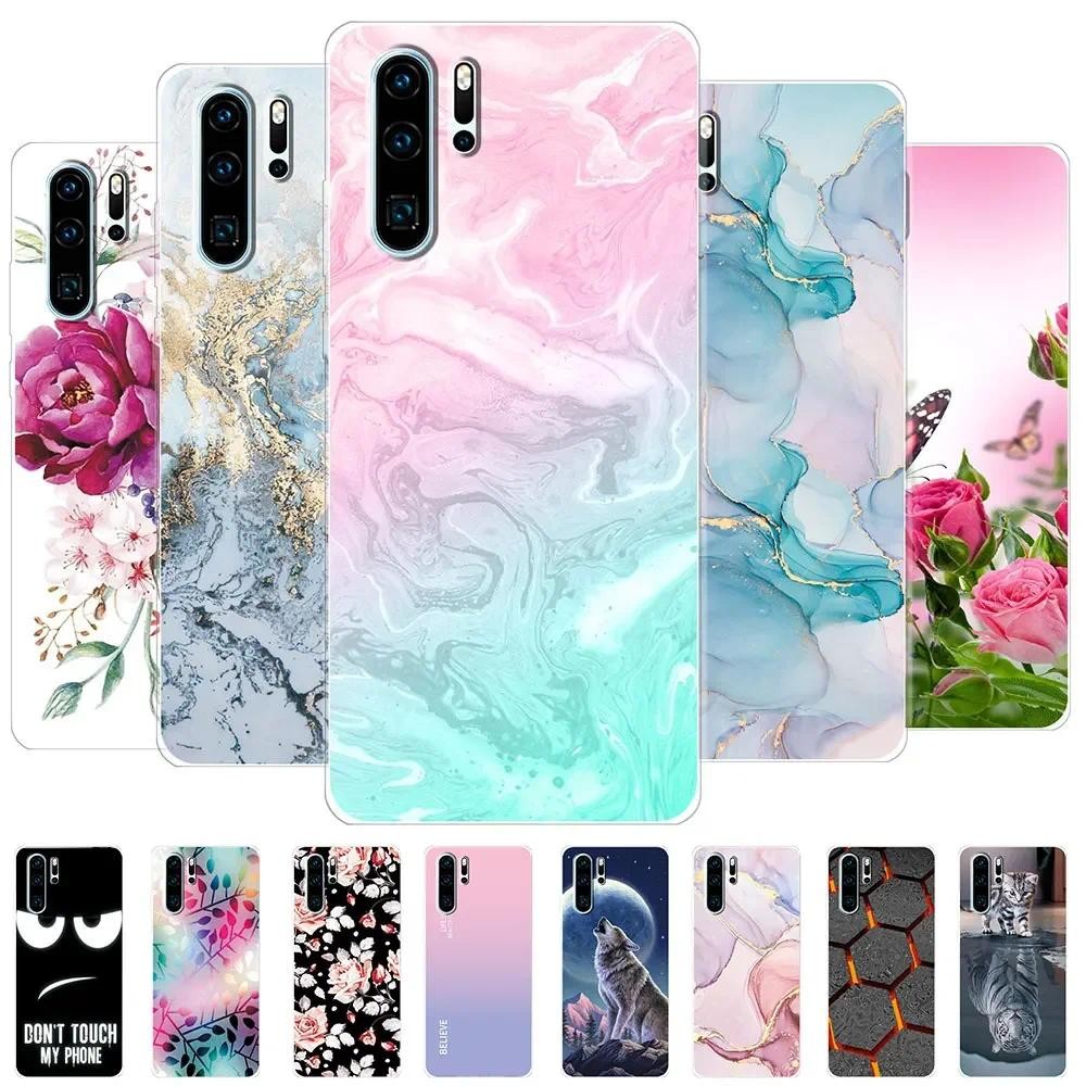 Case For Huawei P30 Lite Cover P30 Lite Clear Cute Soft Silicone Phone Back Fundas For Huawei P30 Ca
