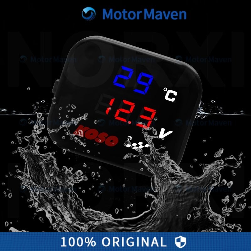 BEST SALE Volt Meter Koso 3 in 1/Voltmeter 3 in 1 Koso Usb Anti Air Original/Voltmeter 3in1 Charger