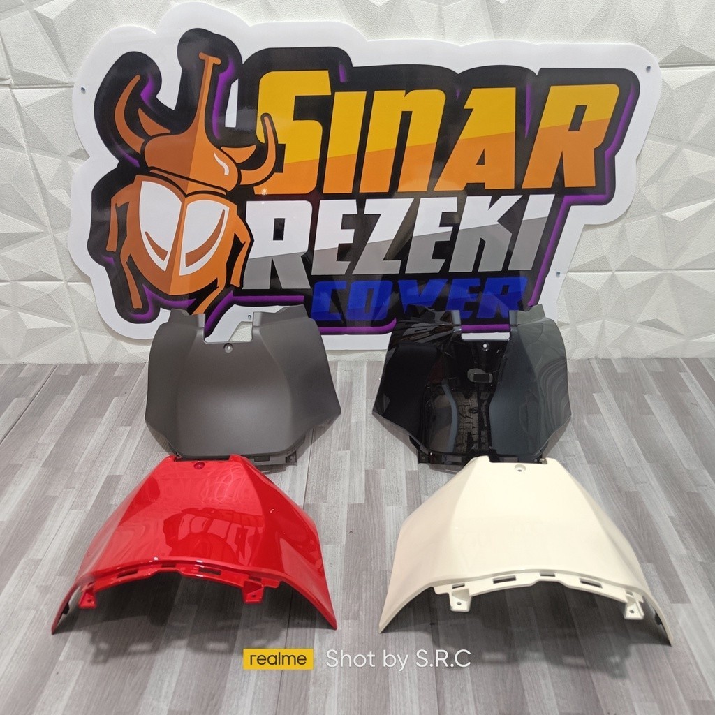 Win - Cover Tangki Scoopy Prestige K2F 2020 2021 2022 Mesin Jok Tank