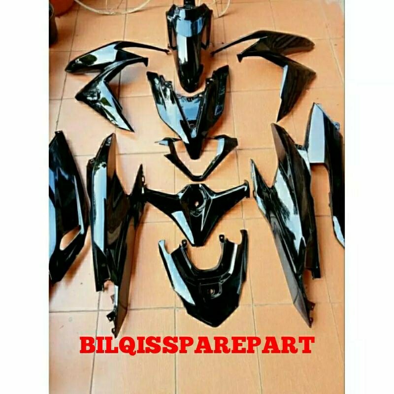 Body vario 125 150 New cover full set body halus honda vario 125 150 all New warna hitam plus emblem