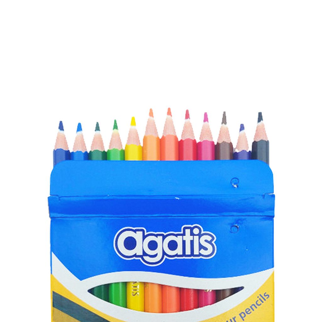 

Agatis Pensil Pencil 12 Warna Neopex C-12 Half Length Pendek Murah