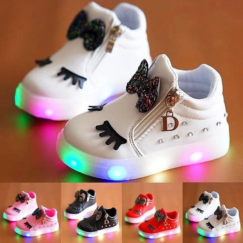 Children Luminous Shoes Boys Girls Sport Running Shoes Baby Flashing Lights Fashion Sneakers Toddler