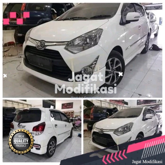UPGRADE BODY KIT BODYKIT AGYA TRD 2018 PREMIUM PRODUCT