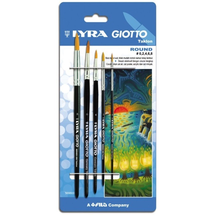 

Lyra Kuas Cat Air With Brush Round and Flat