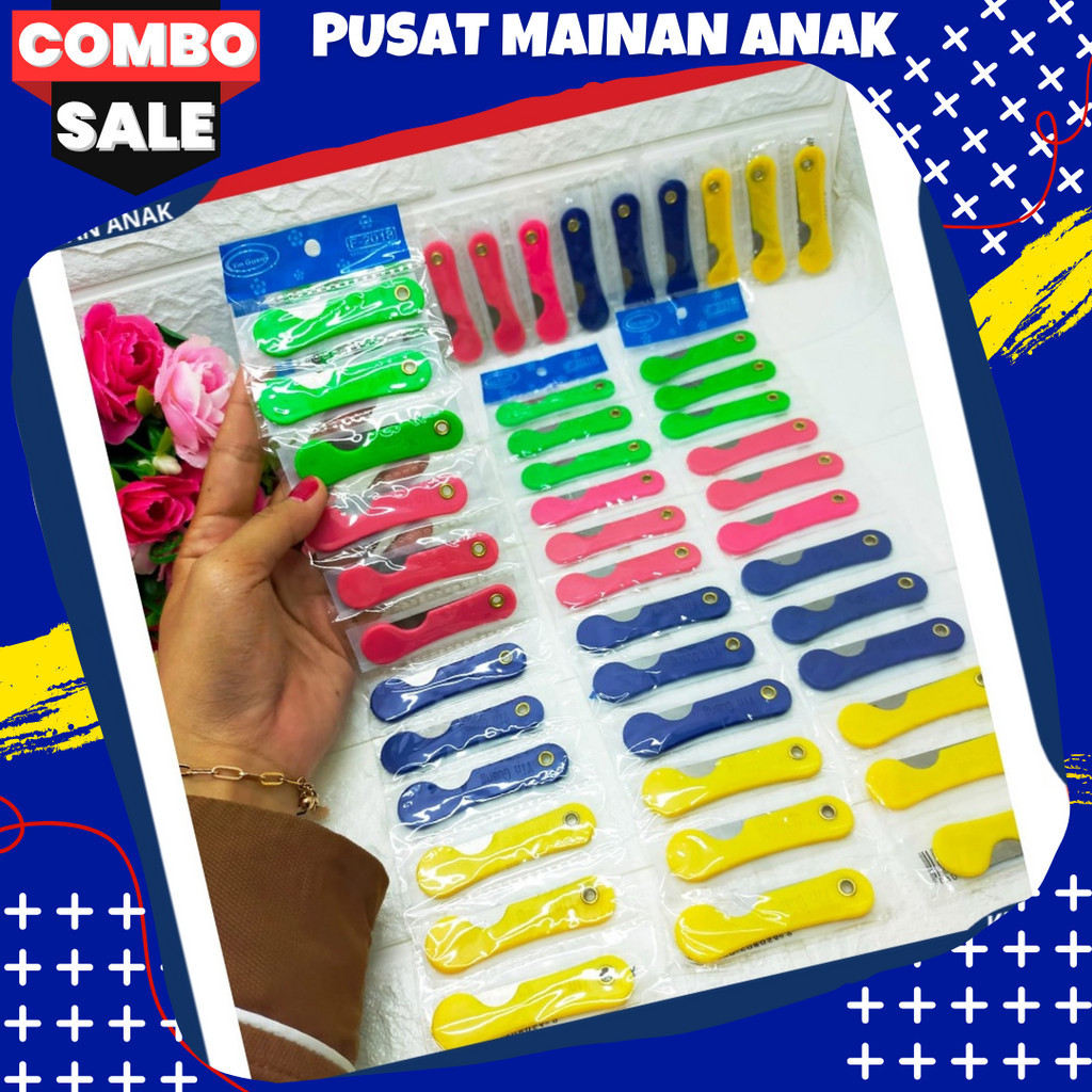 

pisau lipat / pisau lipat mini / pisau serbaguna / cutter lipat 1PCS Best Quality