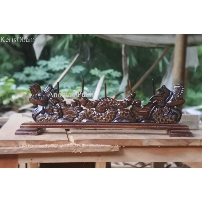 

jagrak rak handle keris ukir naga kmbar kayu keras akasia maoni murah termurah