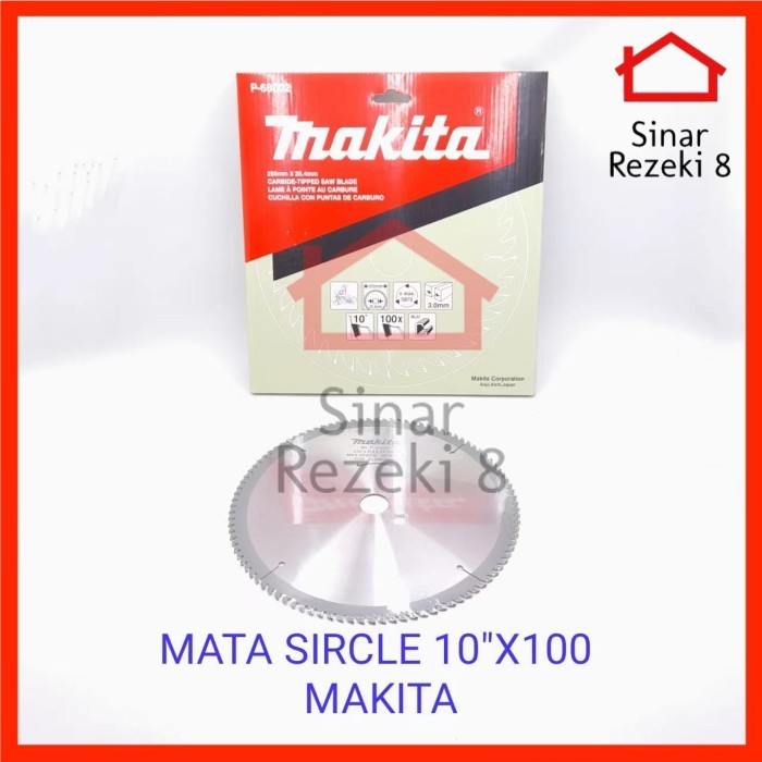 MAKITA Mata Pisau Potong Aluminium 10 " X 100 T Saw Blade P 68018 .