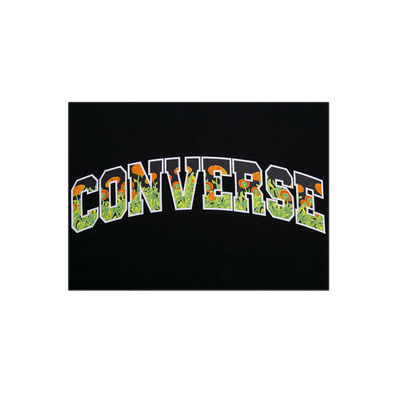 Converse Floral Infill Men's Tee - Converse Black