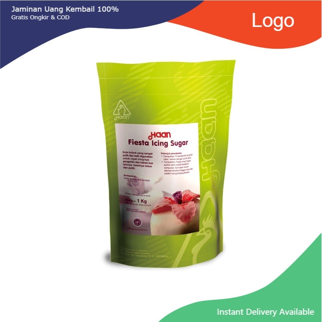 

Icing Sugar Haan / Gula Halus Haan - 1 Kg