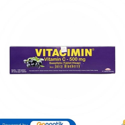 

Vitacimin Blueberry Box 100 Tablet