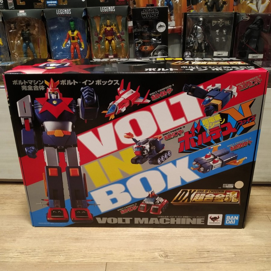 BANDAI SOC DX VOLTES V VOLT IN BOX VOLTUS MACHINE SOUL OF CHOGOKIN