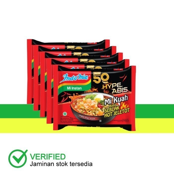 

Indomie Mi Soto Banjar Limau Kuit 5 x 75 g