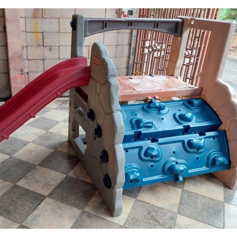 Little Tikes Mountain Climber mainan perosotan anak playground preloved