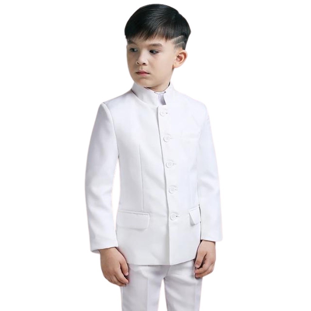 JAS MANDARIN ANAK 2-13 TAHUN ( HANYA JAS ) / JAS ANAK / JAS MANDARIN ANAK LAKI LAKI / JAS ANAK LAKI 